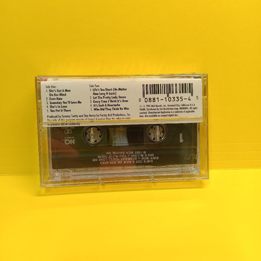 Conway Twitty - Even Now - 1991 - CMCAC-10335 - New - Sealed - Cassettes