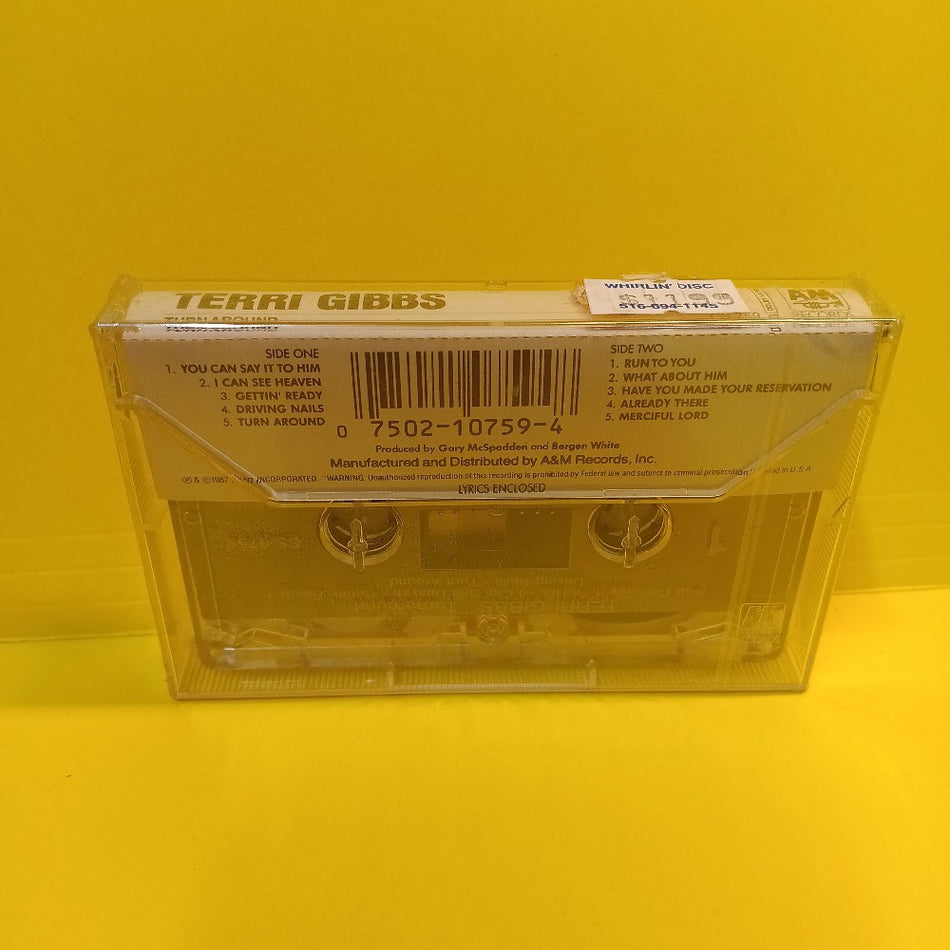 Terri Gibbs  - Turnaround  - 1987 - CS-0759 - New - Sealed - Cassettes