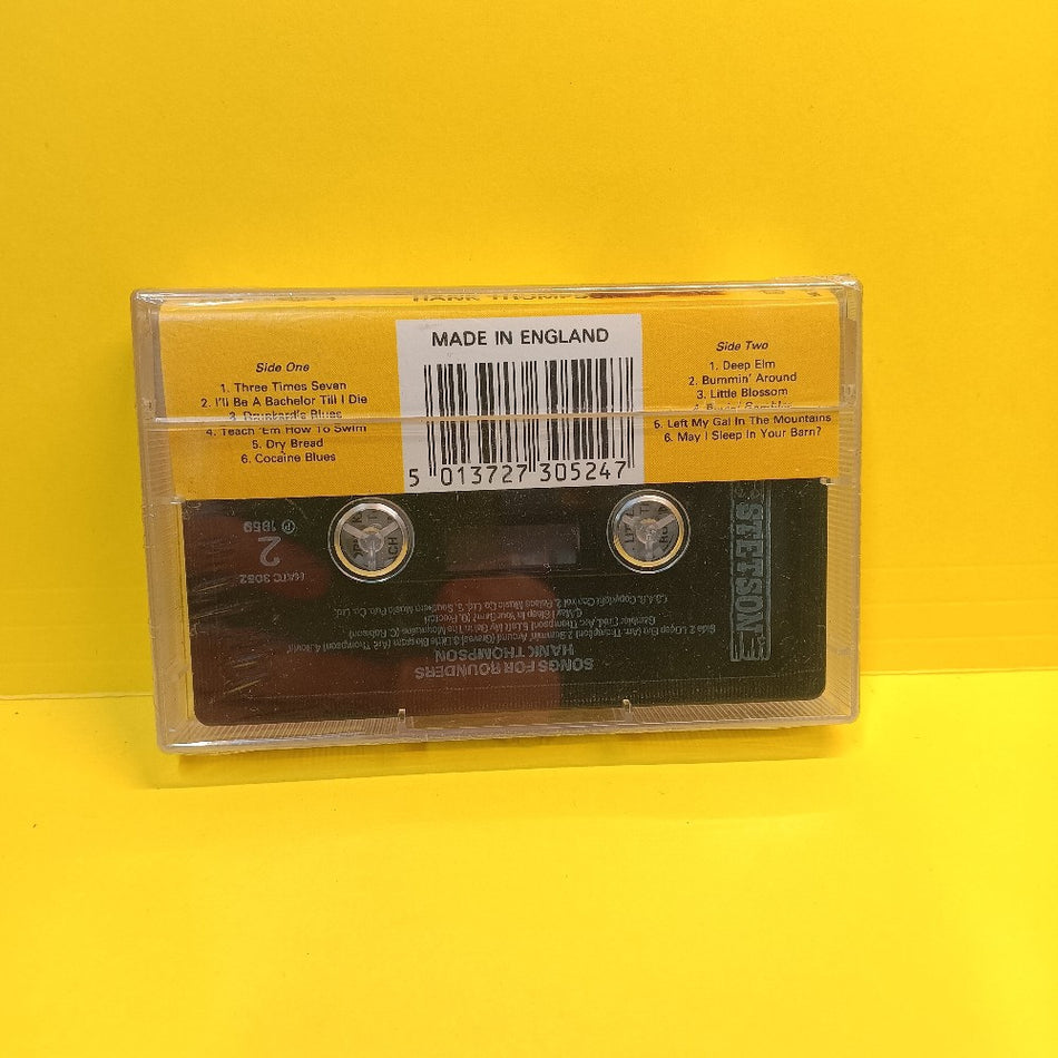Hank Thompson - Songs For Rounders UK - HATC 3052 - New - Sealed - Cassettes