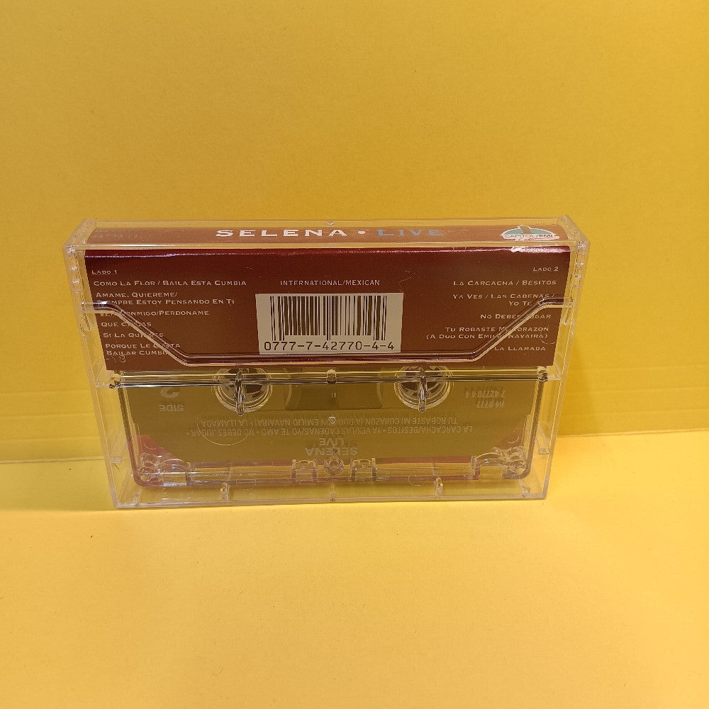 Selena - Live - 1993 - H4 77774 27704 4 - Used - EX - Cassettes