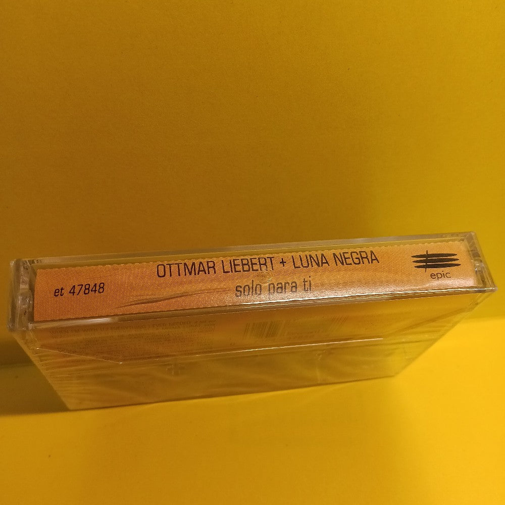 Ottmar Liebert + Luna Negra - Solo Para Ti - 1992 - ET 47848 - New - Sealed - Cassettes