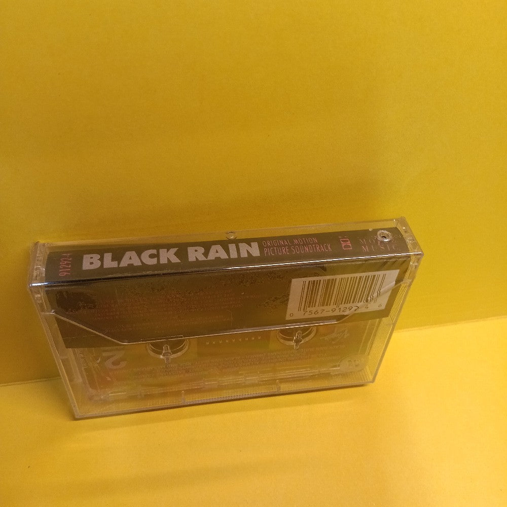 Various - Black Rain Motion Picture Soundtrack - 1989 - 91292-4 - New - Sealed - Cassettes