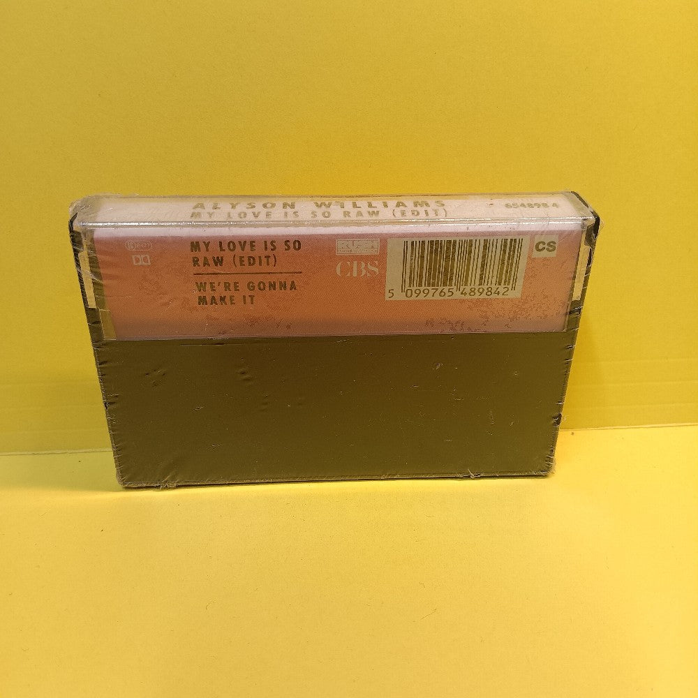 Alyson Williams - My Love Is So Raw (Edit) UK - 1989 - 654898 4 - New - Sealed - Cassettes