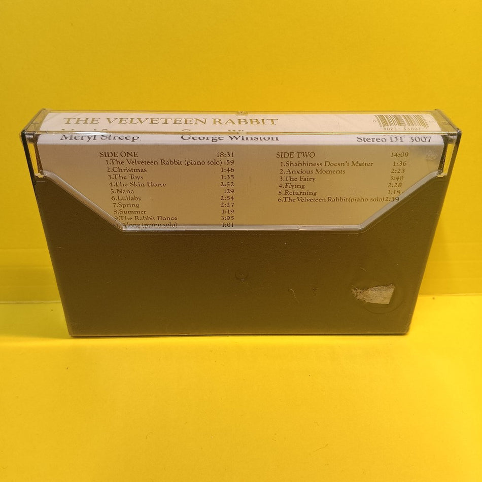 Meryl Streep / George Winston - The Velveteen Rabbit - 1985 - DT-3007 - New - Sealed - Cassettes
