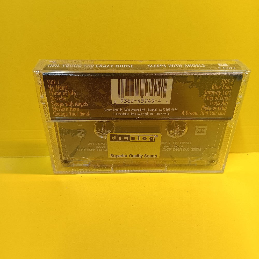 Neil Young And Crazy Horse - Sleeps With Angels - 1994 - 9 45749-4 - New - Sealed - Cassettes