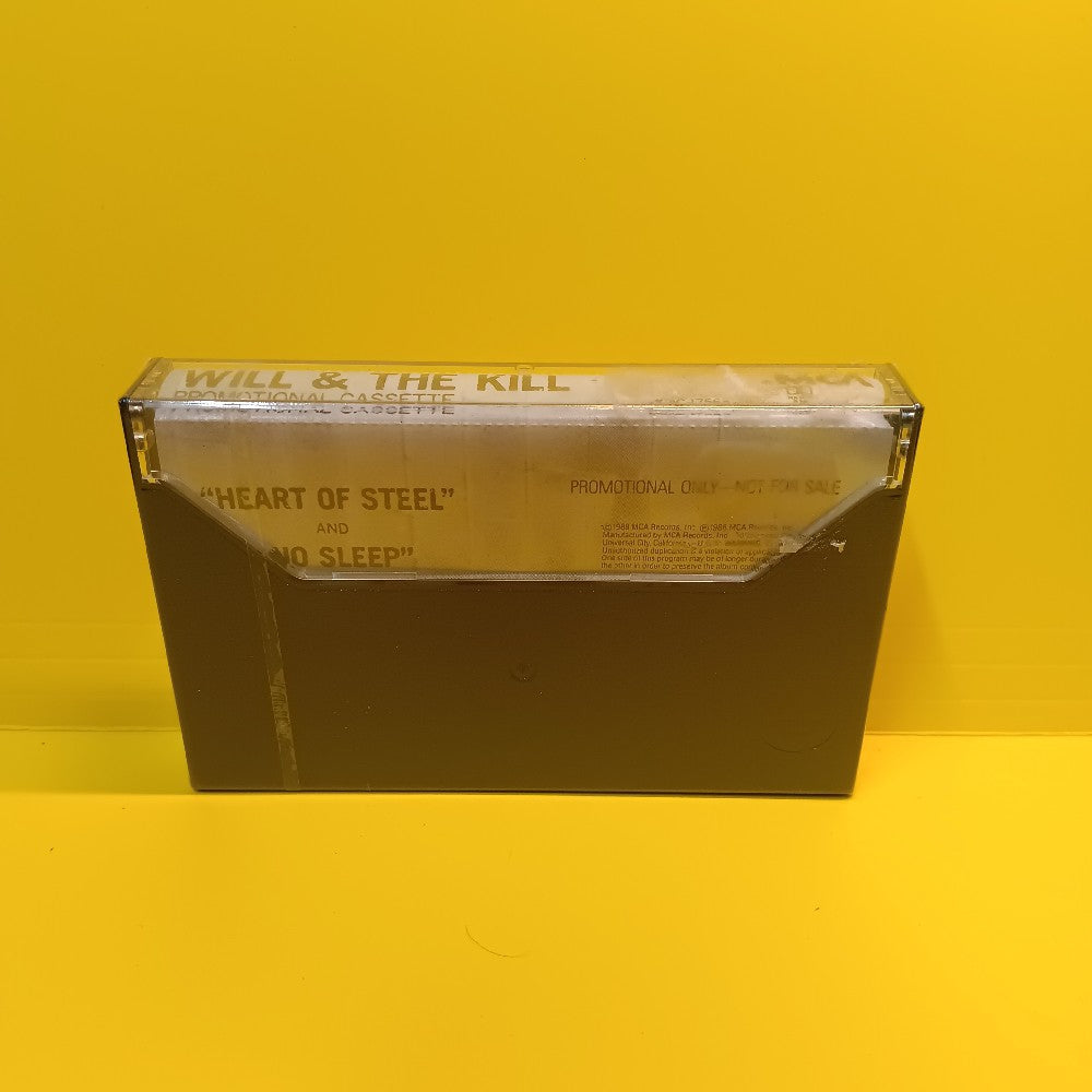 Will And The Kill - Heart Of Steel PROMO - 1988 - MCAC-17565 - New - Sealed - Cassettes