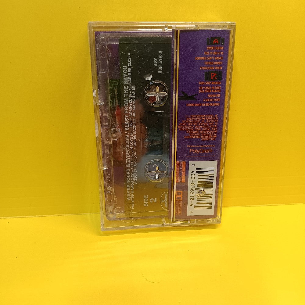 Wayne Toups & Zydecajun - Blast From The Bayou - 1989 - 836 518-4 - New - Sealed - Cassettes