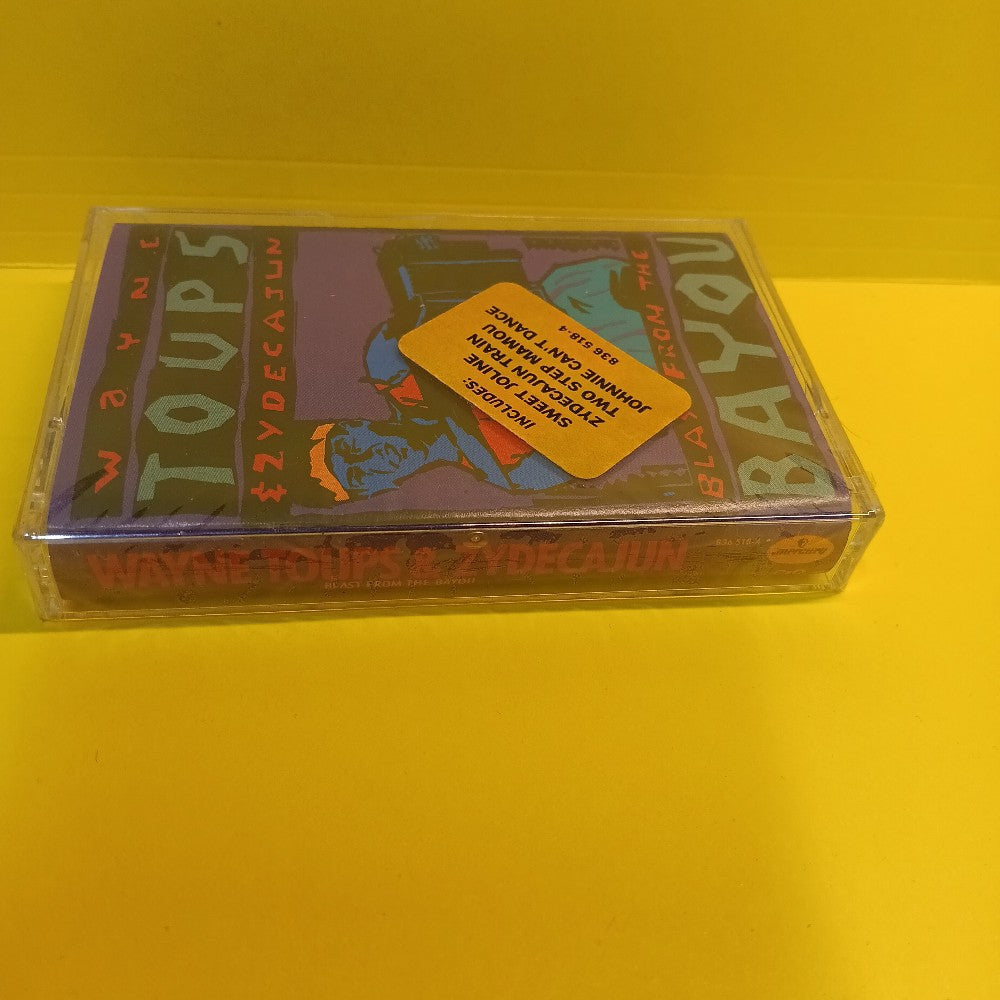 Wayne Toups & Zydecajun - Blast From The Bayou - 1989 - 836 518-4 - New - Sealed - Cassettes