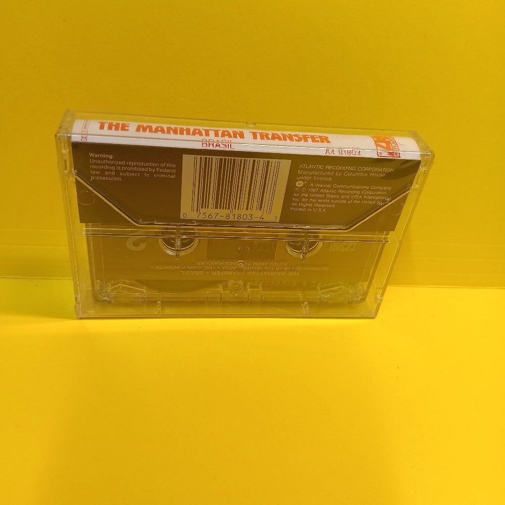 The Manhattan Transfer - Brasil - 1987 - A4-81803 - New - Sealed - Cassettes