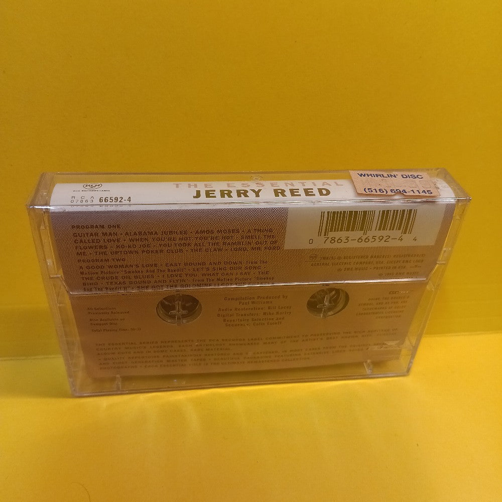 Jerry Reed - The Essential Jerry Reed - 1995 - RCA07863-66592-4 - New - Sealed - Cassettes