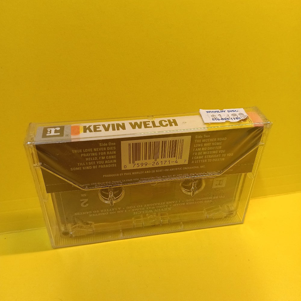 Kevin Welch - Kevin Welch / Self Titled - 1990 - 9 26171-4 - New - Sealed - Cassettes