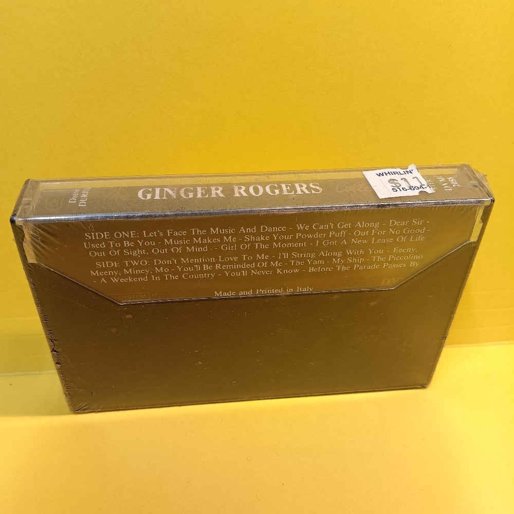 Ginger Rogers - The Ginger Rogers Collection ITALY - DVMC 2058 - New - Sealed - Cassettes