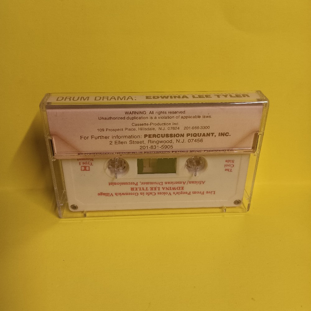 Edwina Lee Tyler - Drum Drama! - 1988 - Used - EX - Cassettes