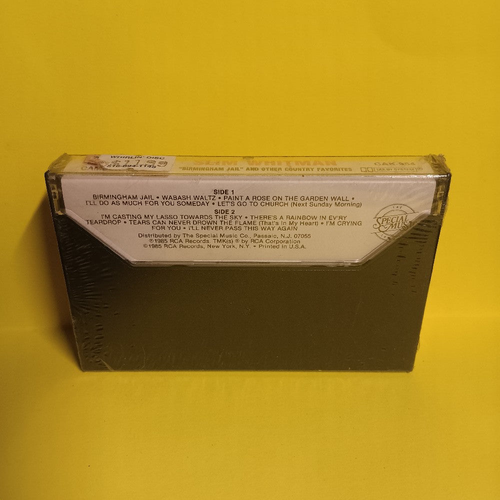 Slim Whitman - Birmingham Jail & Other Favorites - 1985 - CAK-954 - New - Sealed - Cassettes