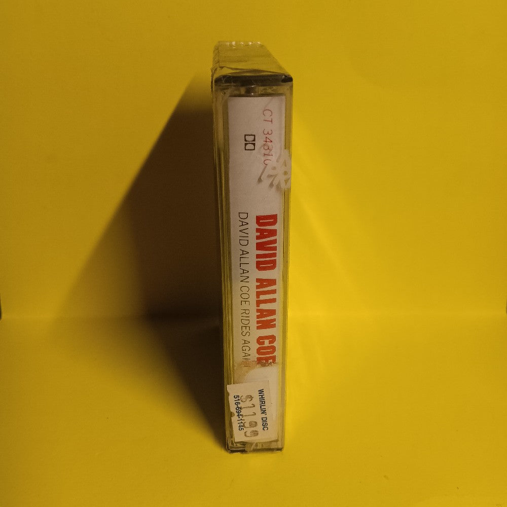 David Allan Coe - David Allan Coe Rides Again - 1977 - CT 34310 - New - Sealed - Cassettes
