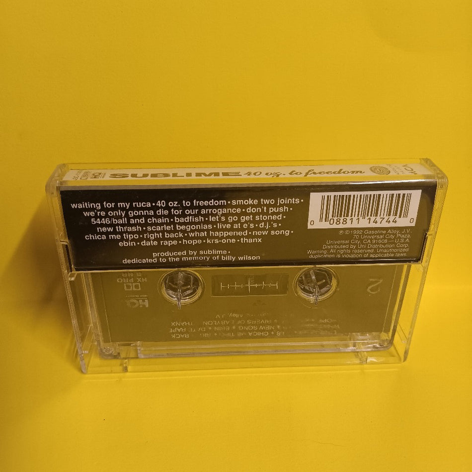 Sublime  - 40oz. To Freedom - 1992 - GASC-11474 - Used - EX - Cassettes