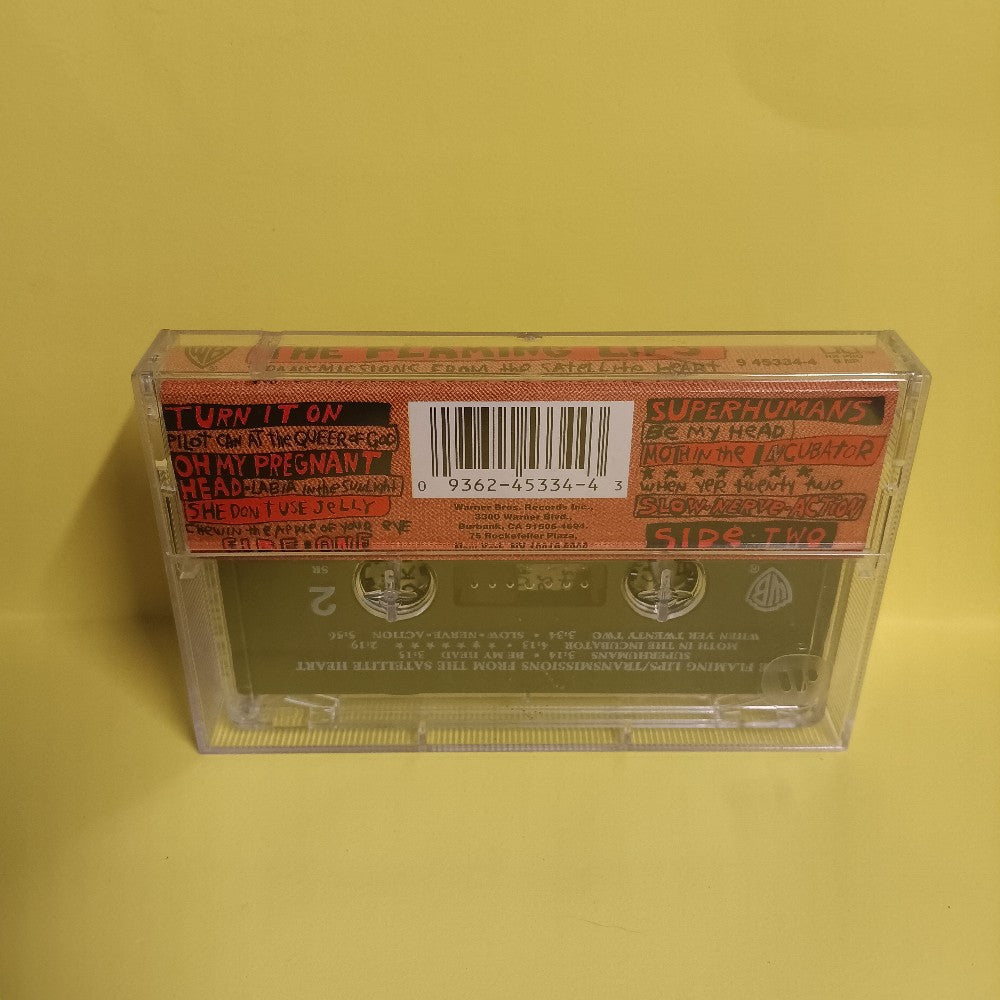The Flaming Lips - Transmissions From The Satellite Heart - 1993 - 9 45334-4 - Used - Sealed - Cassettes