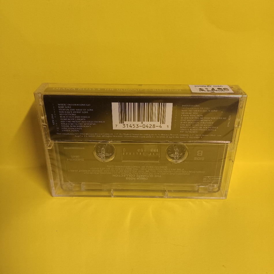 Diana Ross - The Ultimate Collection - 1994 - 31453-0428-4 - New - Sealed - Cassettes