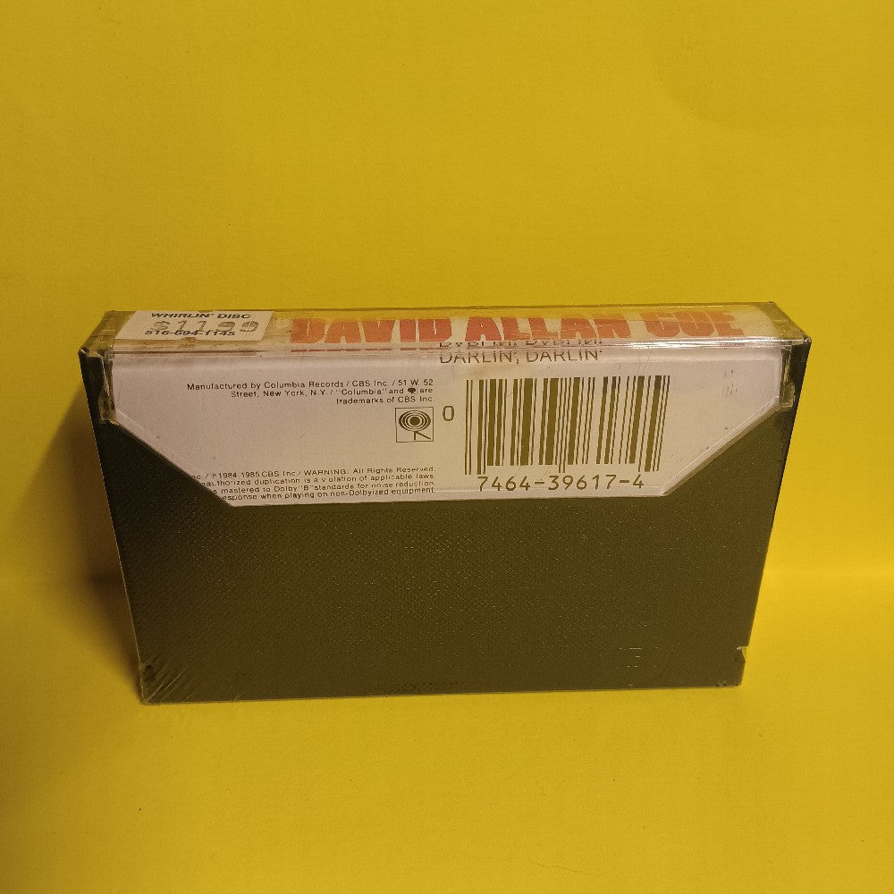 David Allan Coe - Darlin', Darlin' - 1985 - FCT 39617 - New - Sealed - Cassettes