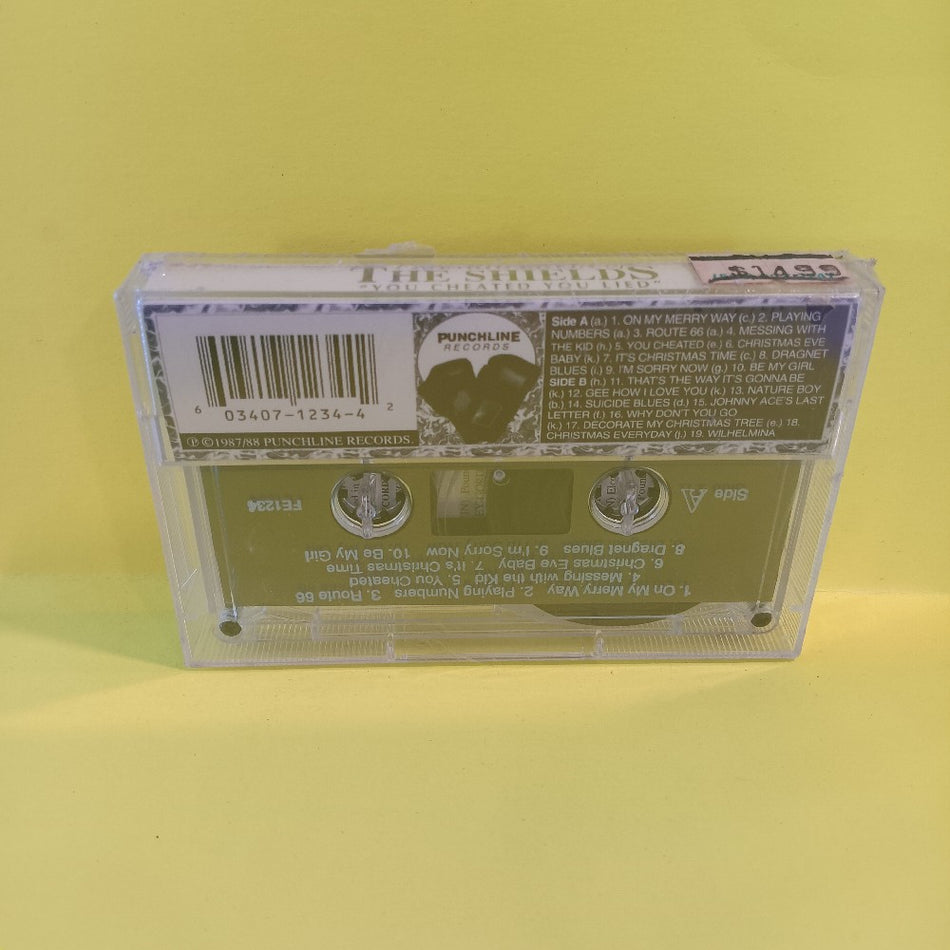 Frankie Ervin Of The Shields - You Cheated You Lied - 1988 - FE1234 - New - Sealed - Cassettes