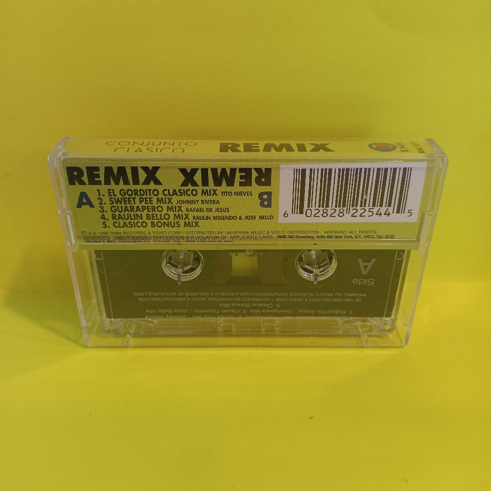 Conjunto Clasico - Remix - 1998 - RMC 82254 - Used - EX - Cassettes