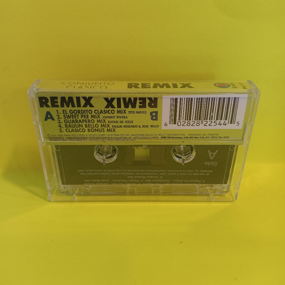 Conjunto Clasico - Remix - 1998 - RMC 82254 - Used - EX - Cassettes