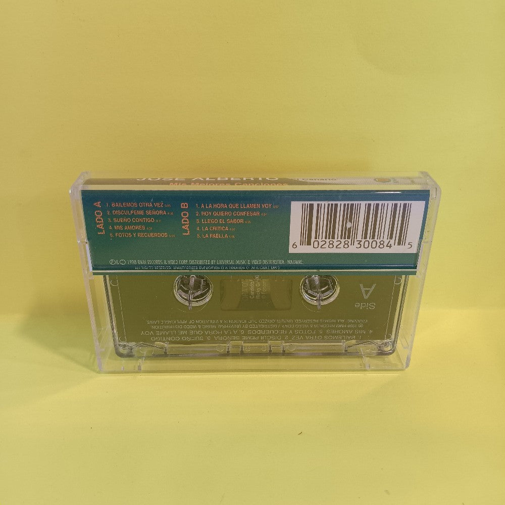 José Alberto 'El Canario' - Mis Mejores Canciones - 1998 - RMC 83008 - Used - EX - Cassettes