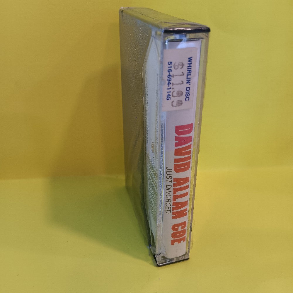 David Allan Coe - Just Divorced - 1984 - PCT 39269 - New - Sealed - Cassettes