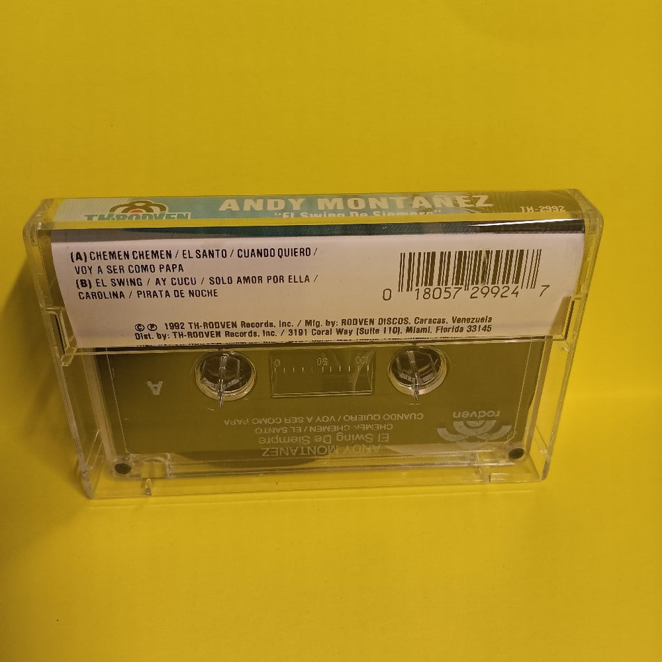 Andy Montañez - El Swing De Siempre - 1992 - TH-2992 - Used - EX - Cassettes
