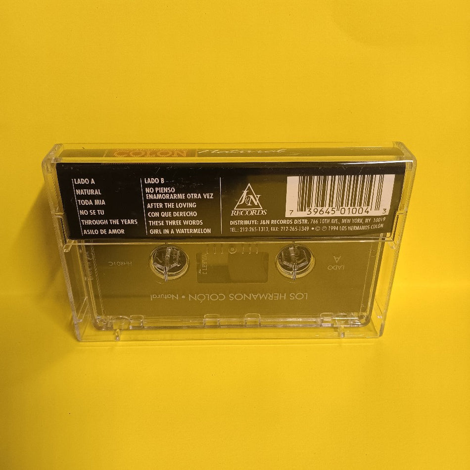 Los Hermanos Colon - Natural - 1994 - HHR01C - Used - EX - Cassettes