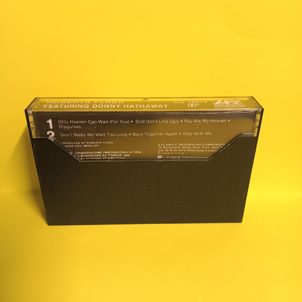 Roberta Flack - Featuring Donny Hathaway - 1979 - CS 16013 - Used - EX - Cassettes
