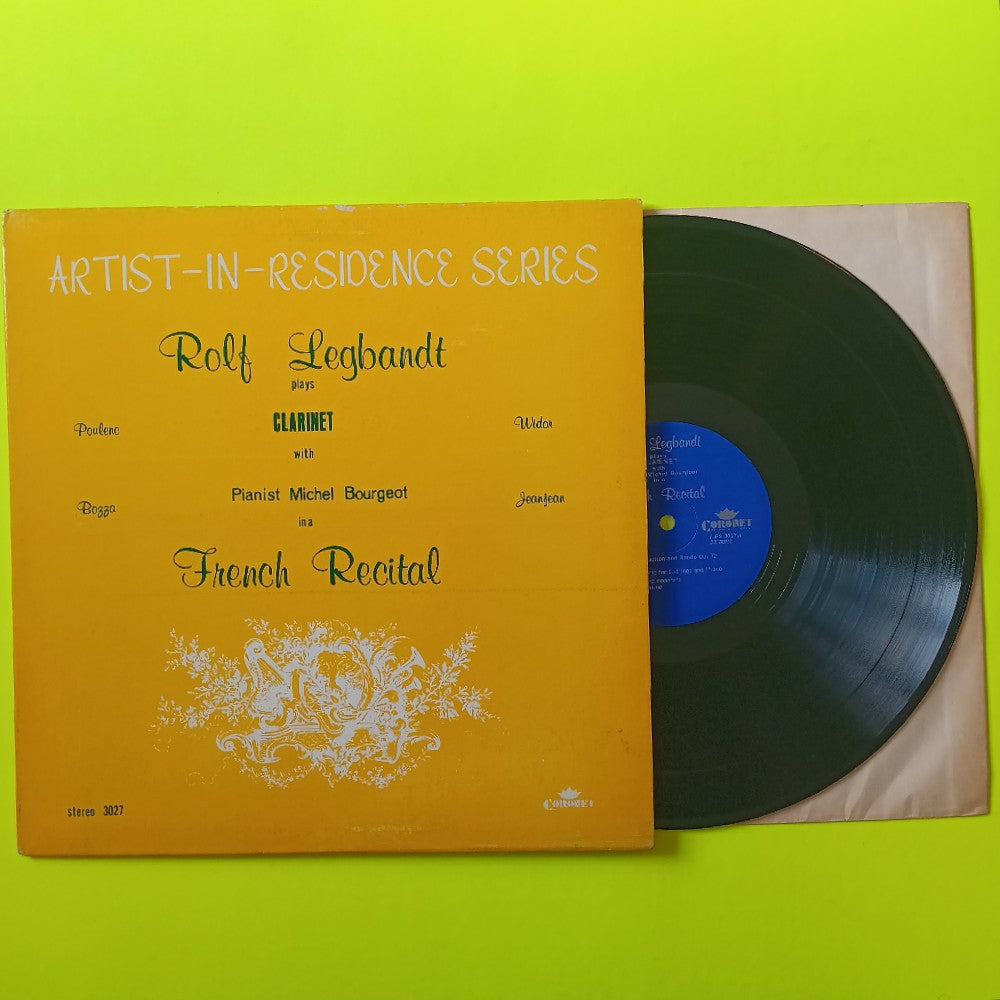 Rolf Legbandt & Michel Bourgeot - French Recital - LPS 3027 - Used - VG++ - Vinyl