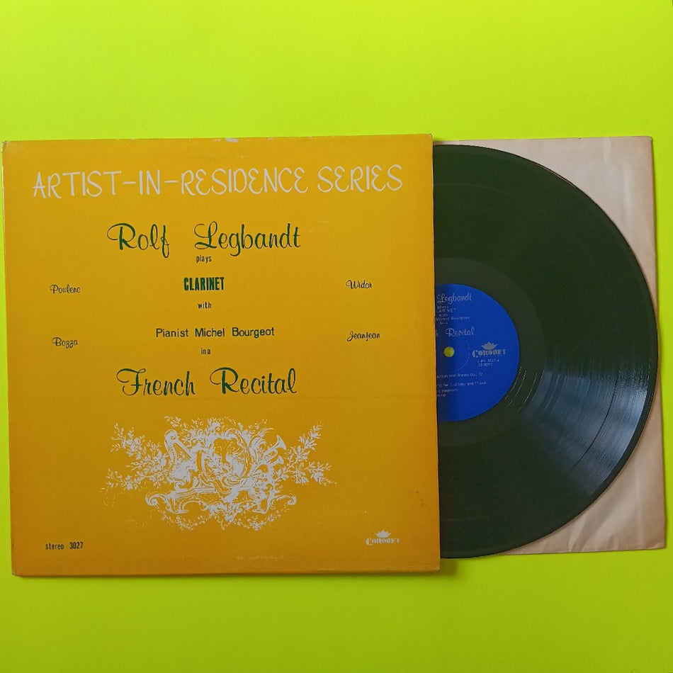 Rolf Legbandt & Michel Bourgeot - French Recital - LPS 3027 - Used - VG++ - Vinyl