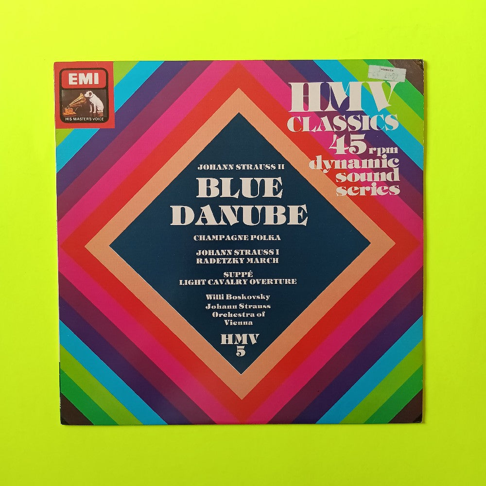 Johann Strauss II - Blue Danube UK - 1979 - HMV5 - Used - VG++ - Vinyl