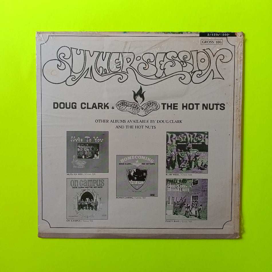 Doug Clark & The Hot Nuts - Summer Session - 1966 - GROSS 106 - New - Sealed - Vinyl