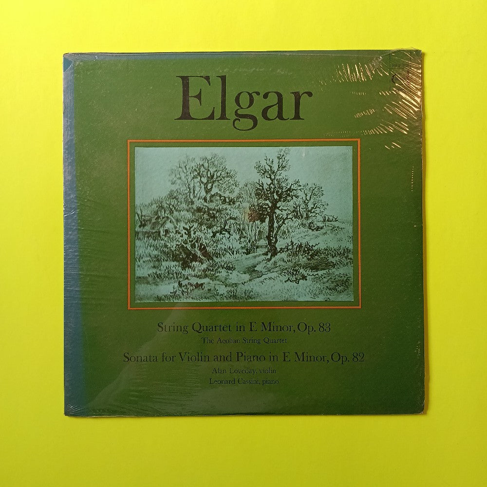 A. Loveday / L. Cassini - Elgar: String Quartet/Violin & Piano Sonata - 1966 - HCR-ST-7259 - New - Sealed - Vinyl