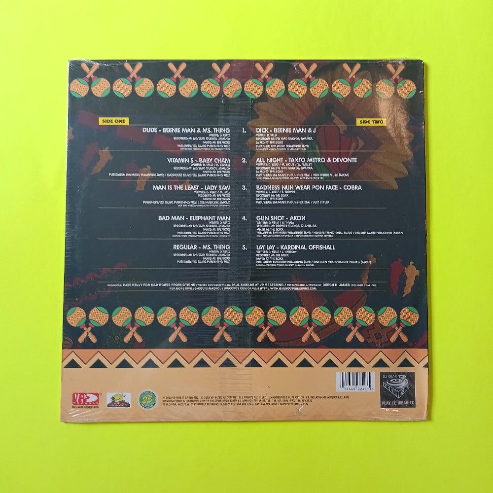 Various - Riddim Driven: Fiesta - 2003 - VPRL 2242 - New - Sealed - Vinyl