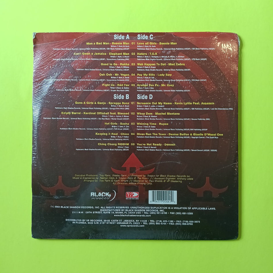 Various - Black Shadow Records: Ching Chong - 2004 - BSLP2004 - New - Sealed - Vinyl