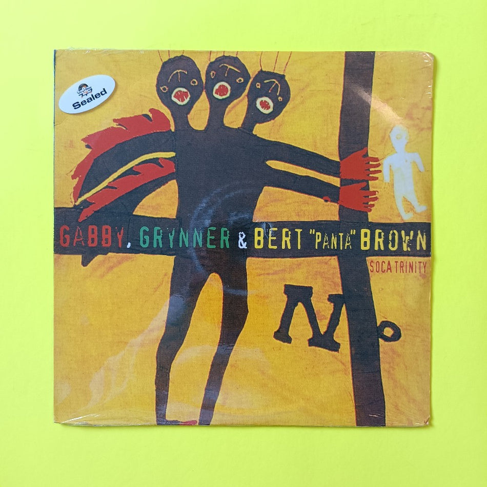 Gabby, Grynner & Bert "Panta" Brown - Soca Trinity BARBADOS - 1993 - 930601 - New - Sealed - Vinyl