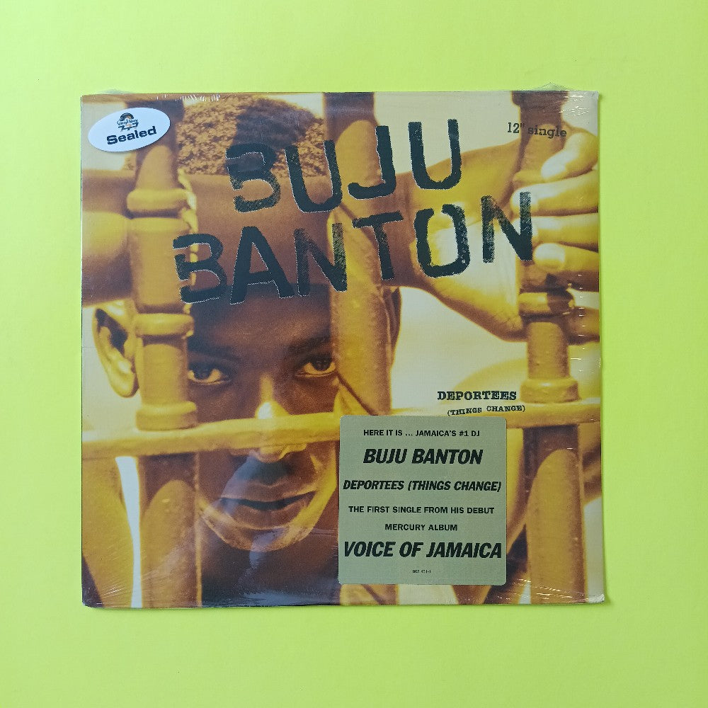 Buju Banton - Deportees (Things Change) - 1993 - 862 461-1 - New - Sealed - Vinyl