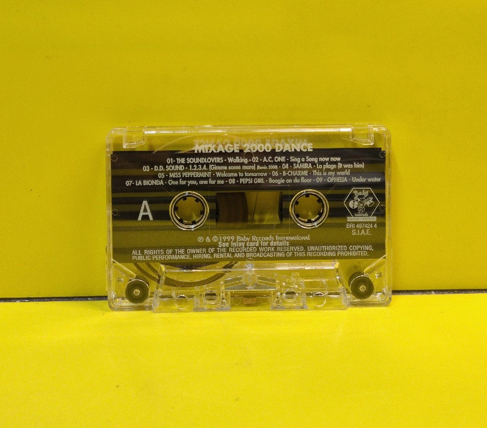 Various - Mixage (Dance 2000 The Power Of Mixage) - 1999 - 497424 4 - Used - EX - Cassettes - Italy Import