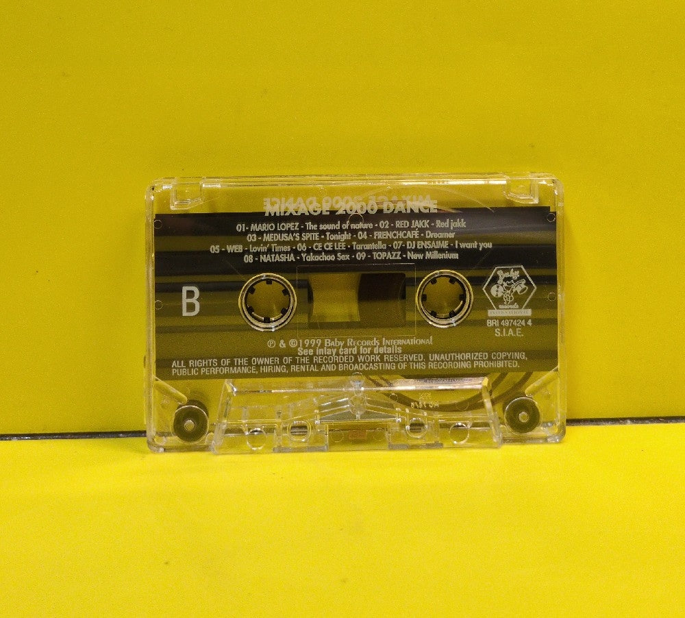 Various - Mixage (Dance 2000 The Power Of Mixage) - 1999 - 497424 4 - Used - EX - Cassettes - Italy Import