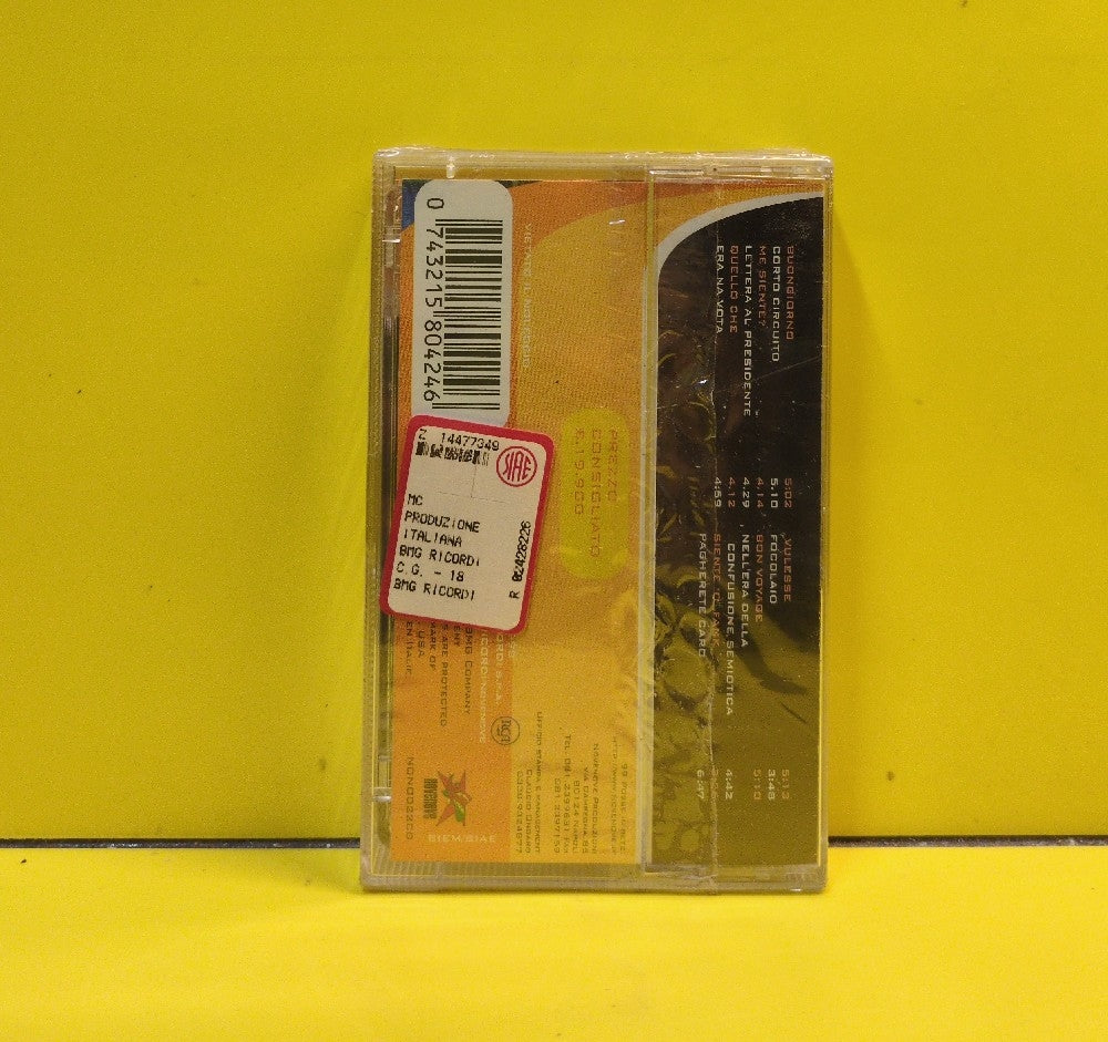 99 Posse - Corto Circuito - 1998 - 074321 5804246 - New - Sealed - Cassettes - Italy Import