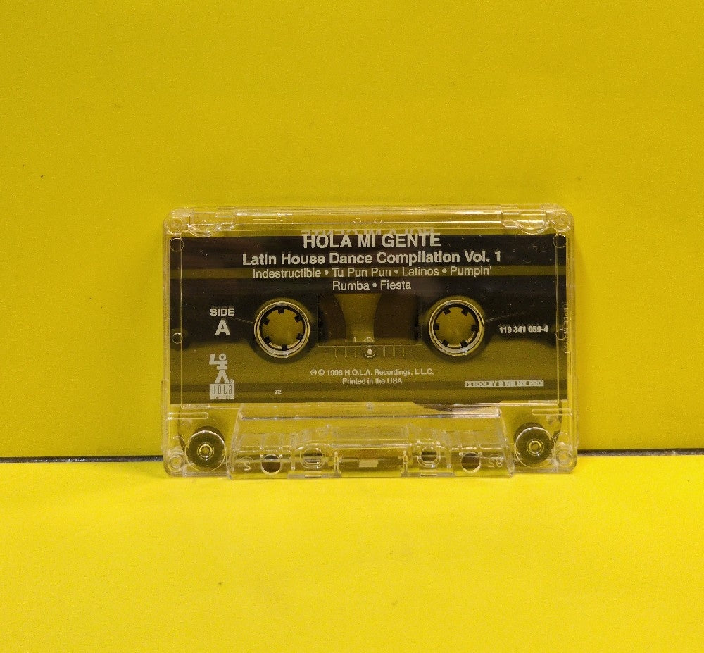 Various - Hola Mi Gente - Latin House Dance Compilation Vol. 1 - 1998 - 119-341-059-4 - Used - EX - Cassettes
