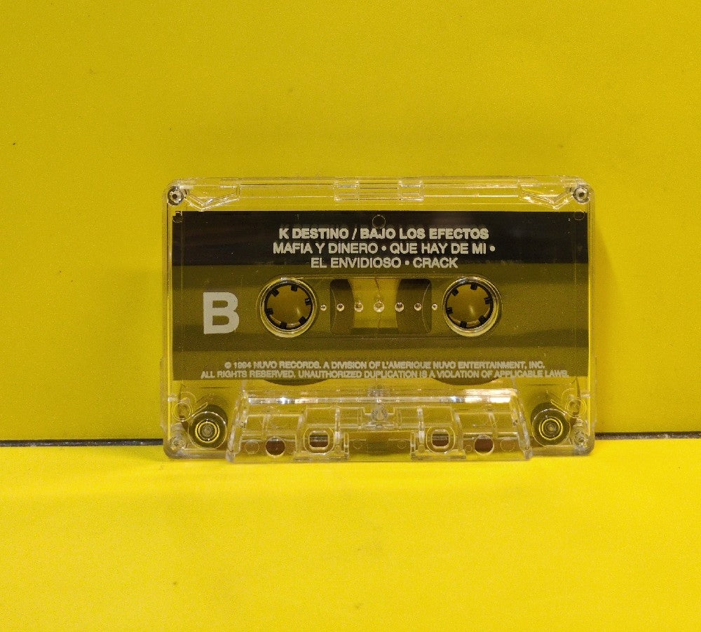 K Destino - Bajo Los Efectos - 1994 - Used - EX - Cassettes - Puerto Rican Import