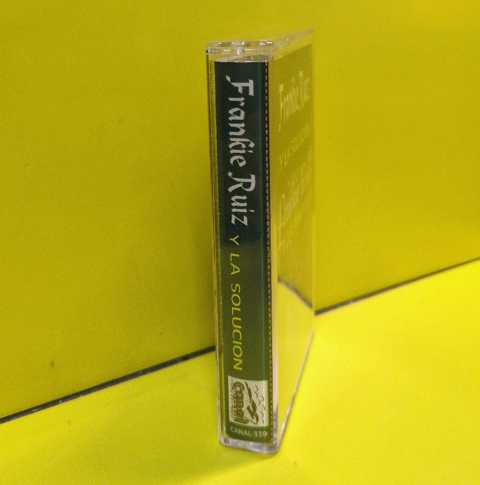 Frankie Ruiz Y La Solucion - Frankie Ruiz Y La Solucion - CANAL-339 - Used - EX - Cassettes - Puerto Rican Import