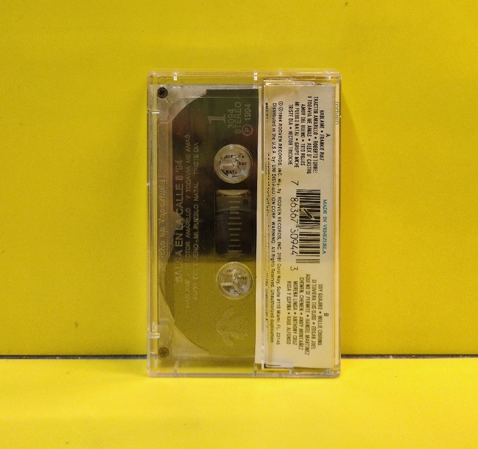 Various - Salsa En La Calle 8 '94 - 1994 - 3094 - Used - EX - Cassettes