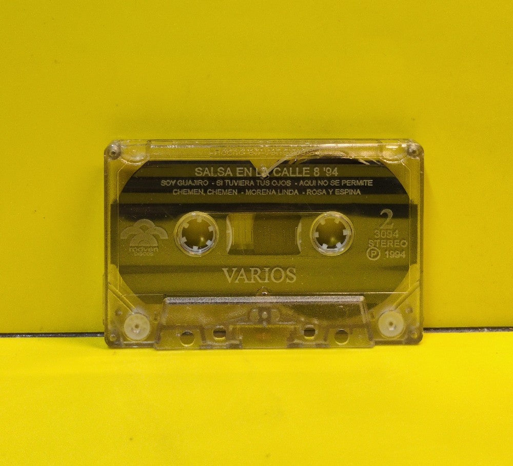 Various - Salsa En La Calle 8 '94 - 1994 - 3094 - Used - EX - Cassettes