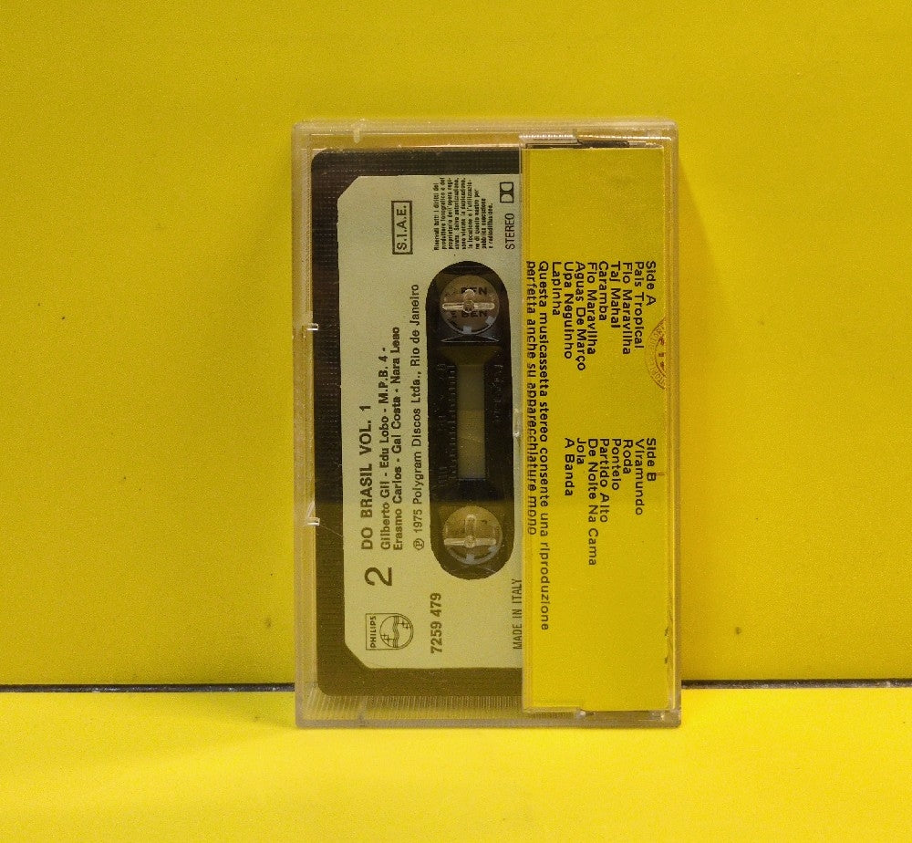 Various - Do Brasil - Vol. 1 - 7259 479 - Used - EX - Cassettes - Italy Import