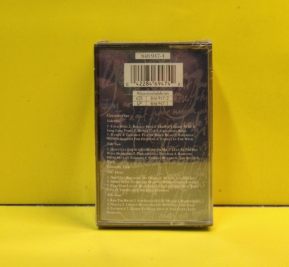 Elton John - The Very Best Of Elton John - 846 947-4 - New - Sealed - Cassettes - 2xCassette - Italy Import